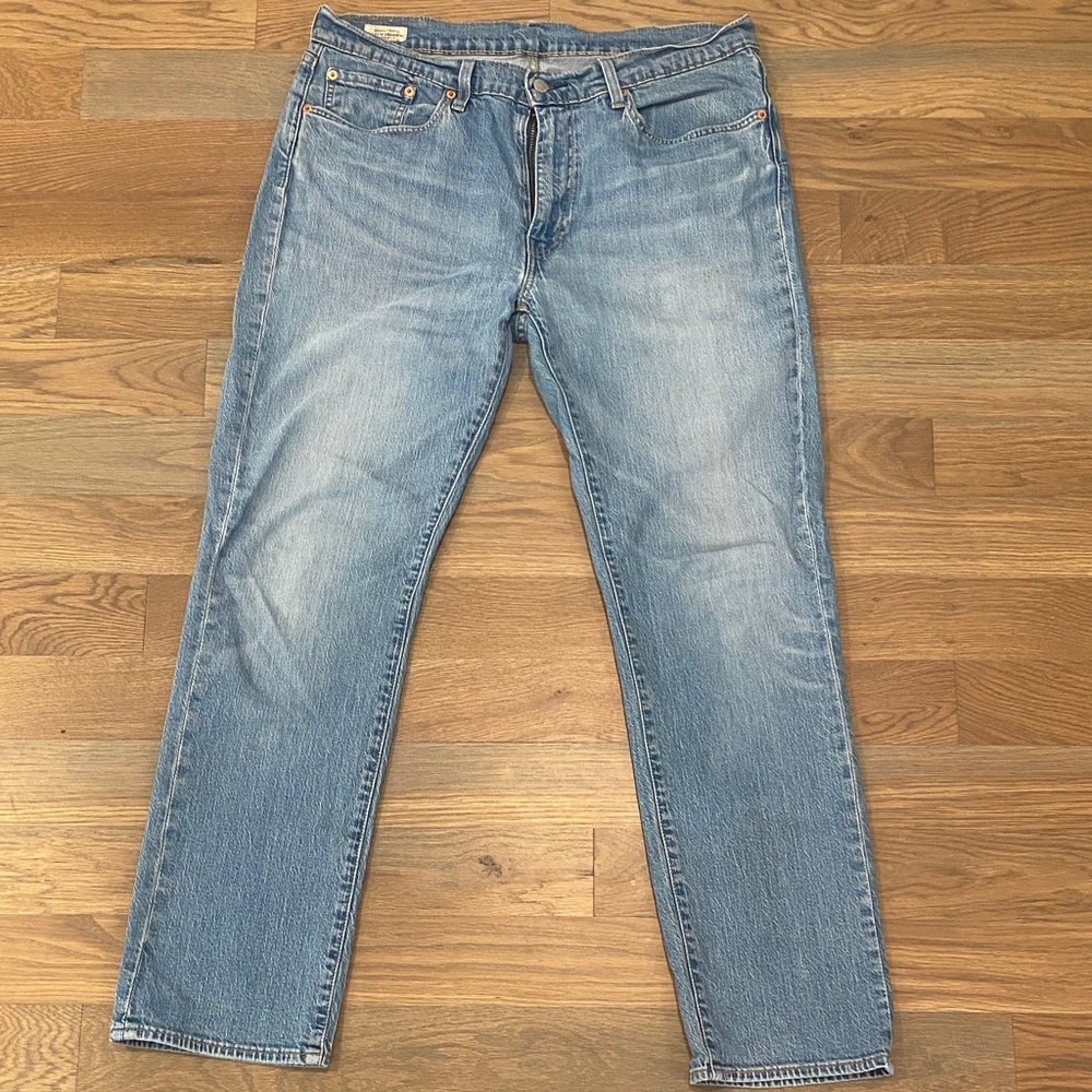 Levi's Light Blue Straight Jeans